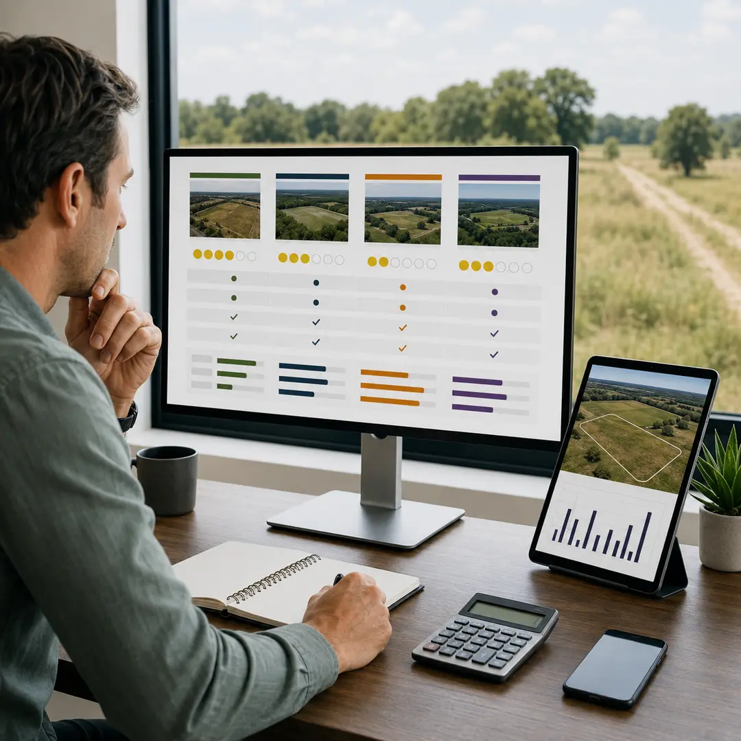 The best land selling platform for most owners is a zero-commission land marketplace with AI tools, while big portals win on reach and free sites win on cost.
