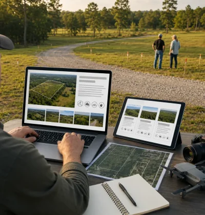 To write a vacant land listing that attracts serious buyers, lead with the best feature, tell the land's story, list the key specs and terms, and add real photos.