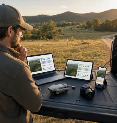 RawLandHub sells land faster for most owners with zero commission and AI tools, while Land.com and LandWatch, the same CoStar network, offer bigger reach for a fee.